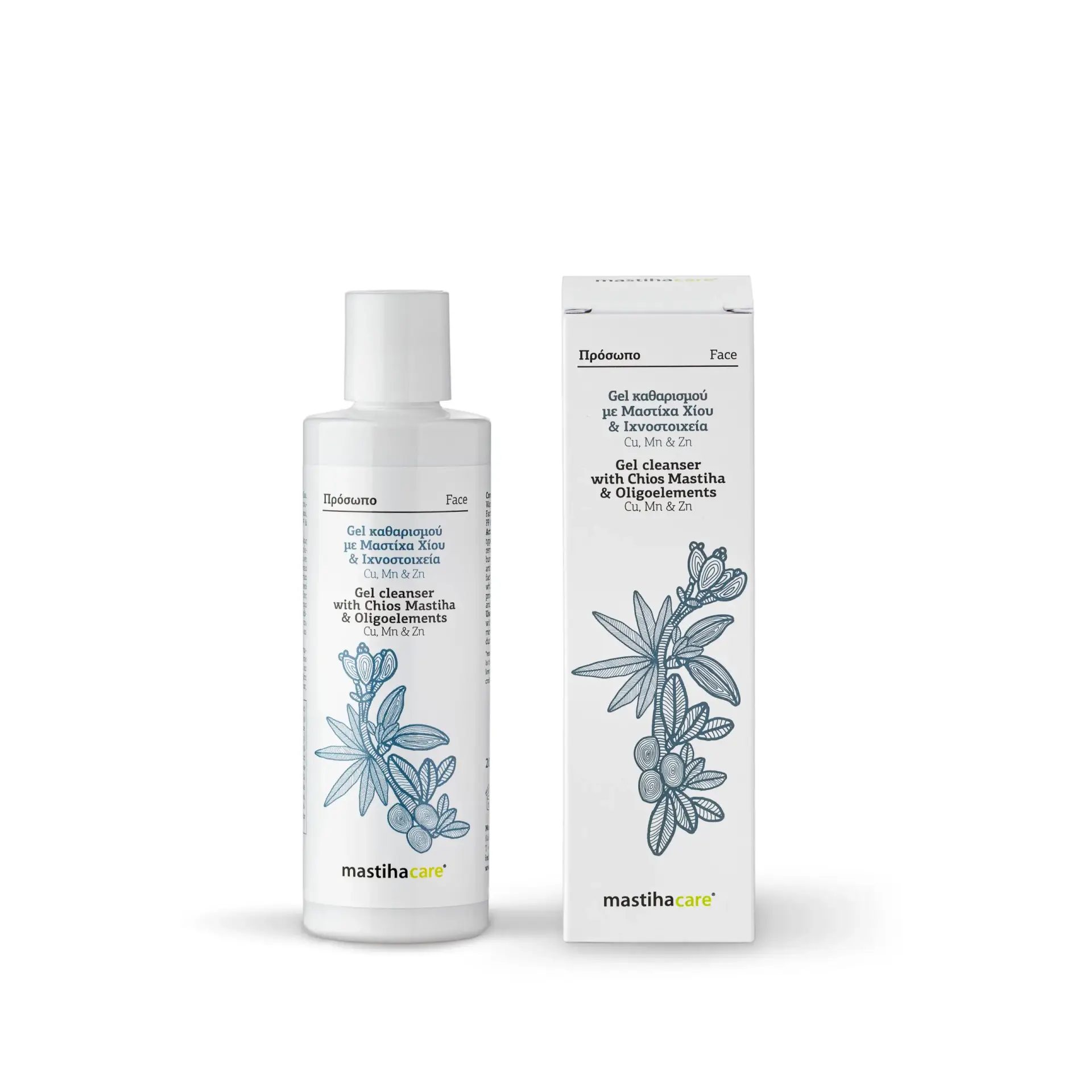 Mastiha Care Face gel cleanser met mastiha & oligoel elementen