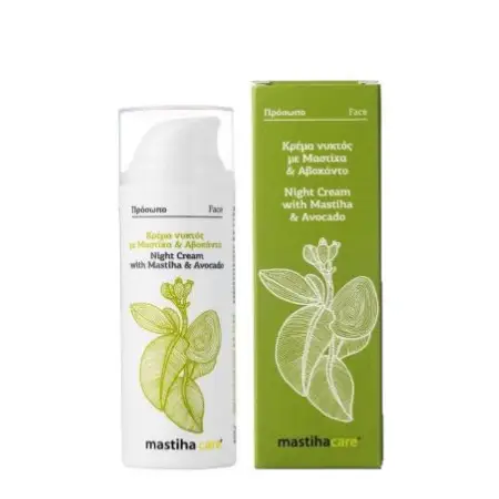 Mastiha Care nachtcrème met mastiek&avocado